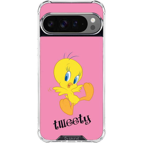 Looney Tunes Tweety Pinky Google Pixel 10 Pro XL Clear Case